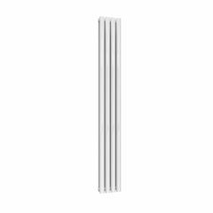 White / Double / 1800 x 295 mm Reina Neva Designer Vertical Steel Radiator