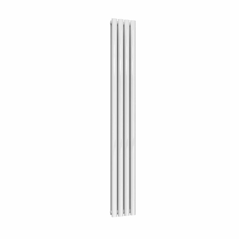 White / Double / 1800 x 295 mm Reina Neva Designer Vertical Steel Radiator