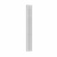 White / Double / 1800 x 295 mm Reina Neva Designer Vertical Steel Radiator