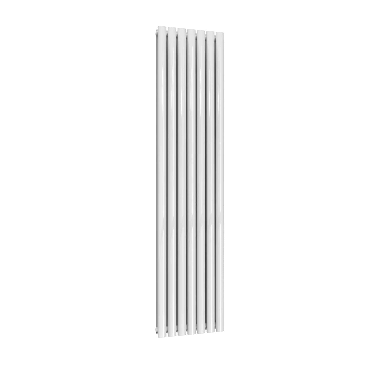 White / Double / 1800 x 413 mm Reina Neva Designer Vertical Steel Radiator