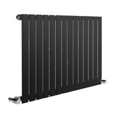 Reina Neva Horizontal White and Anthracite Designer Steel Radiator