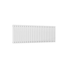 Single / White / 550 x 1416 mm Reina Neva Horizontal White and Anthracite Designer Steel Radiator