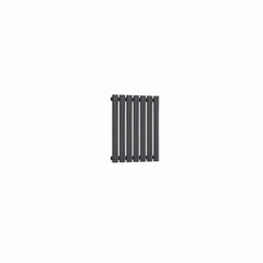 Single / Anthracite / 550 x 413 mm Reina Neva Horizontal White and Anthracite Designer Steel Radiator