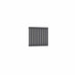 Single / Anthracite / 550 x 590 mm Reina Neva Horizontal White and Anthracite Designer Steel Radiator