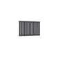 Single / Anthracite / 550 x 826 mm Reina Neva Horizontal White and Anthracite Designer Steel Radiator