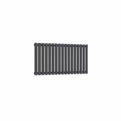Single / Anthracite / 550 x 1003 mm Reina Neva Horizontal White and Anthracite Designer Steel Radiator