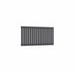 Single / Anthracite / 550 x 1003 mm Reina Neva Horizontal White and Anthracite Designer Steel Radiator