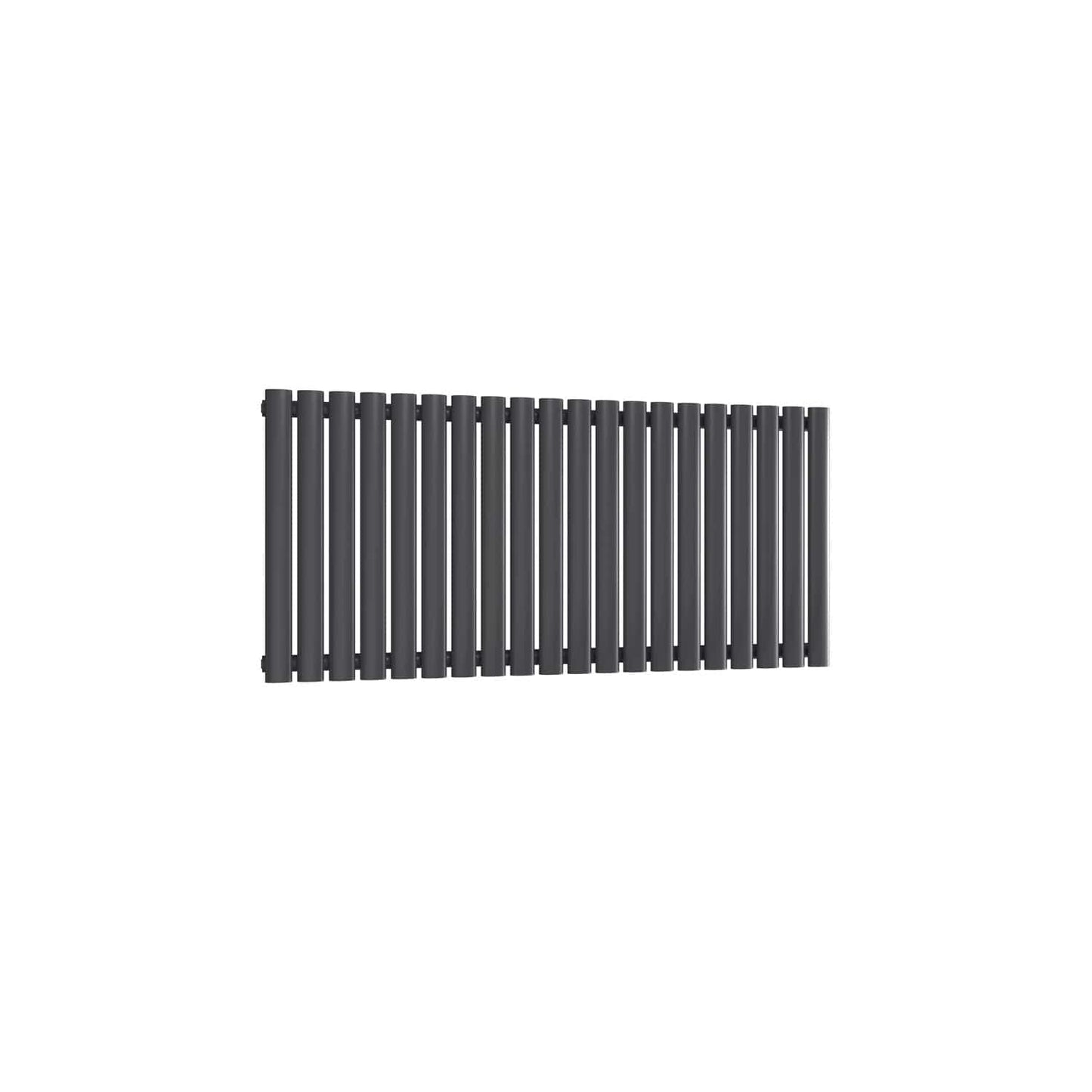 Single / Anthracite / 550 x 1180 mm Reina Neva Horizontal White and Anthracite Designer Steel Radiator
