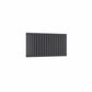 Double / Anthracite / 550 x 1003 mm Reina Neva Horizontal White and Anthracite Designer Steel Radiator