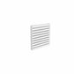 Double / White / 590 x 600 mm Reina Nevah Mild Steel Designer Radiator Horizontal