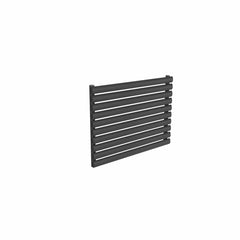 Single / Anthracite / 590 x 800 mm Reina Nevah Mild Steel Designer Radiator Horizontal