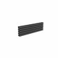Double / Anthracite / 295 x 1000 mm Reina Nevah Mild Steel Designer Radiator Horizontal