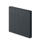 500 x 544 mm Reina Nika Horizontal Dry Electric Heated Designer Radiator