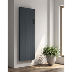 Reina Nika Vertical Dry Electric Heated Towel Rail Designer Radiator