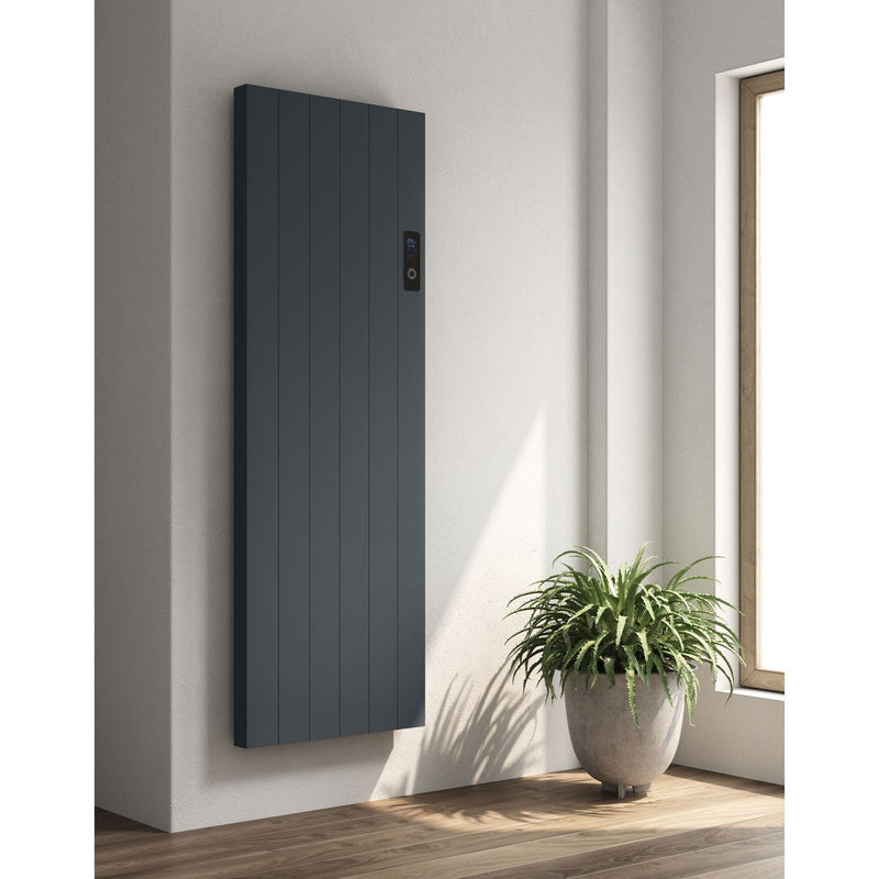 Reina Nika Vertical Dry Electric Heated Towel Rail Designer Radiator