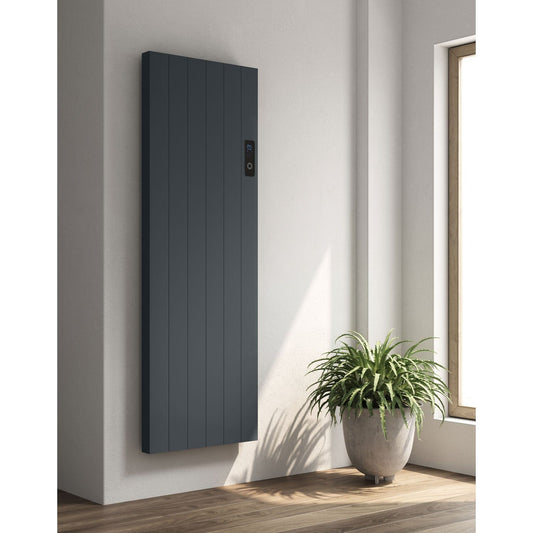 Reina Nika Vertical Dry Electric Heated Towel Rail Designer Radiator