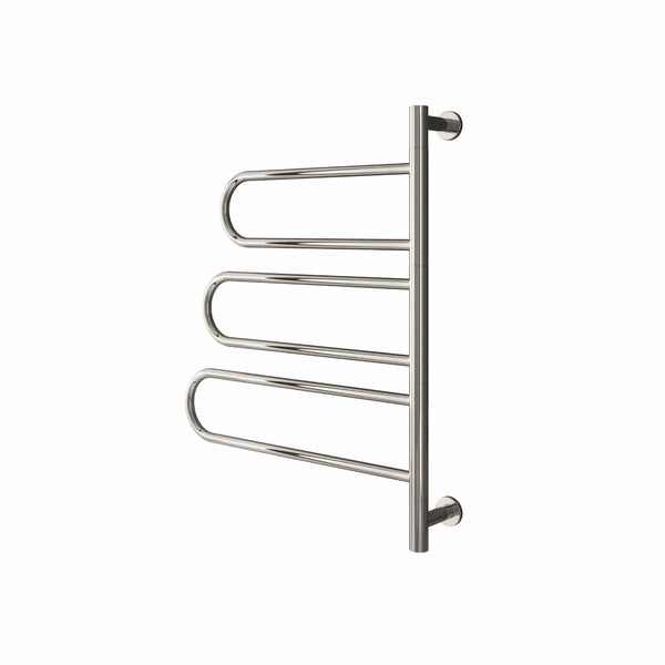 750 x 550 mm Reina Orne Dry Electric Polished Heated Designer Radiator