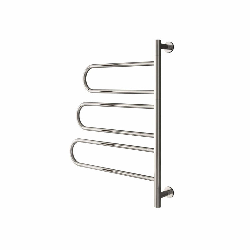 750 x 550 mm Reina Orne Dry Electric Polished Heated Designer Radiator