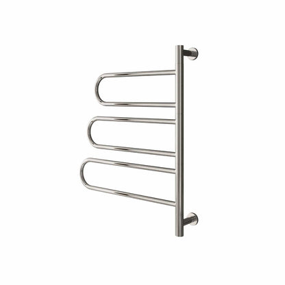 750 x 550 mm Reina Orne Dry Electric Polished Heated Designer Radiator
