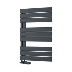 Anthracite / 823 x 550mm Reina Pettino Vertical Mild Steel Designer Radiator