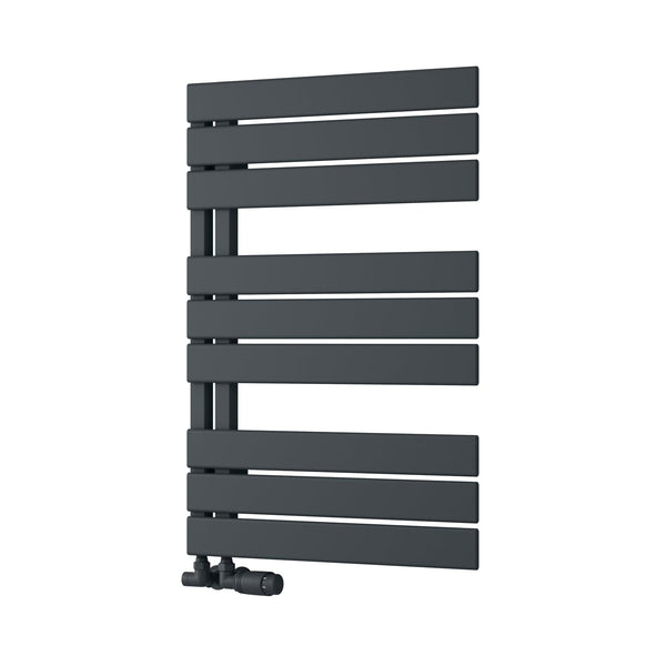 Anthracite / 823 x 550mm Reina Pettino Vertical Mild Steel Designer Radiator