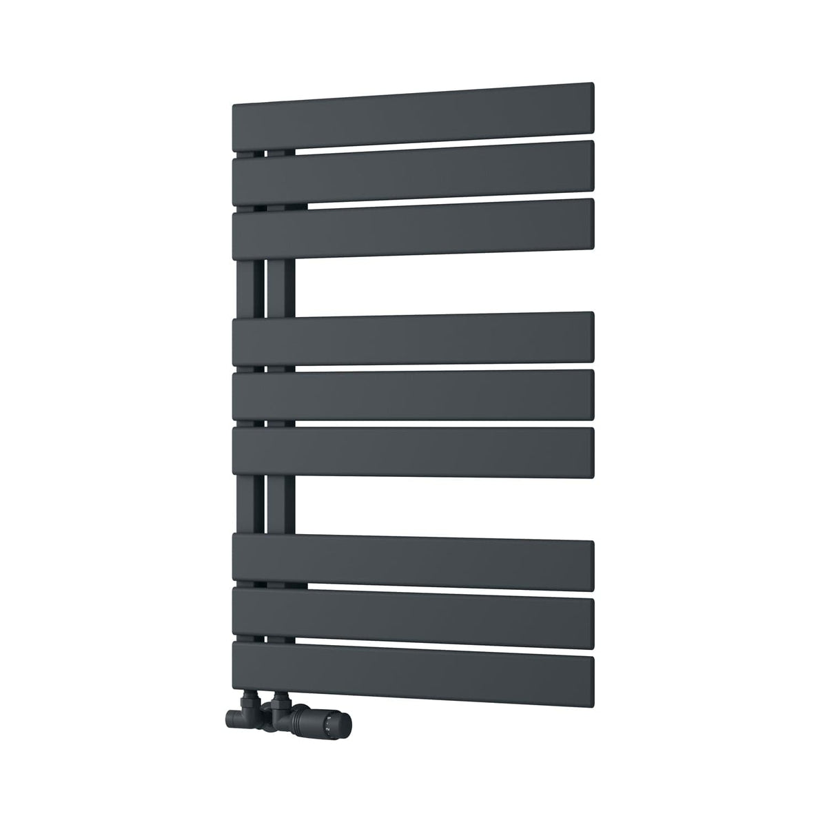 Anthracite / 823 x 550mm Reina Pettino Vertical Mild Steel Designer Radiator