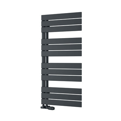 Anthracite / 1124 x 550mm Reina Pettino Vertical Mild Steel Designer Radiator