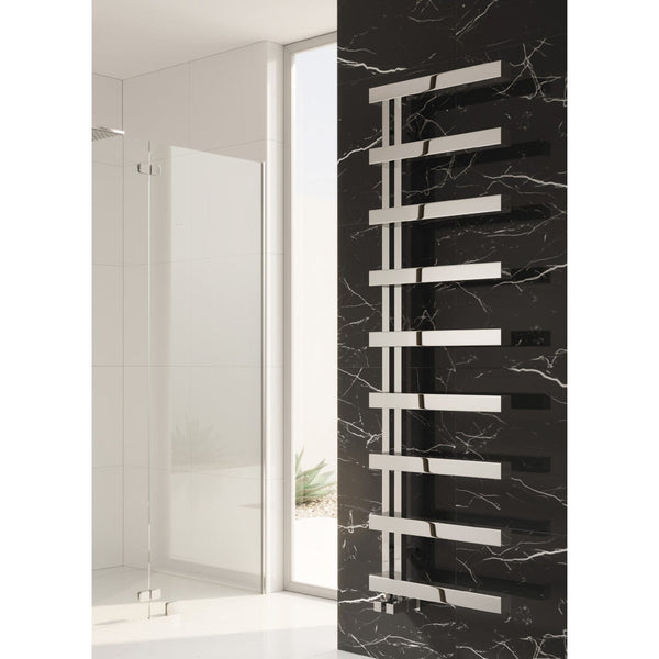 Reina Piazza Designer Vertical Stainless Steel Towel Radiator