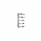 870x500 Reina Piazza Designer Vertical Stainless Steel Towel Radiator