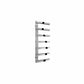 1270x500 Reina Piazza Designer Vertical Stainless Steel Towel Radiator