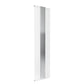 White Reina Reflect Vertical Steel Designer Radiator