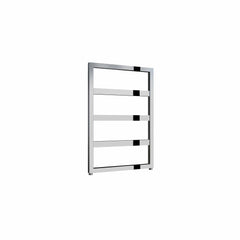 Chrome / 740 x 550mm Reina Rezzo Mild Steel Vertical Designer Radiator