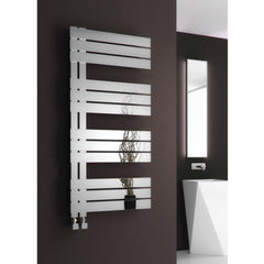Reina Ricadi Vertical Heated  Stainless Steel Towel Rail Radiator