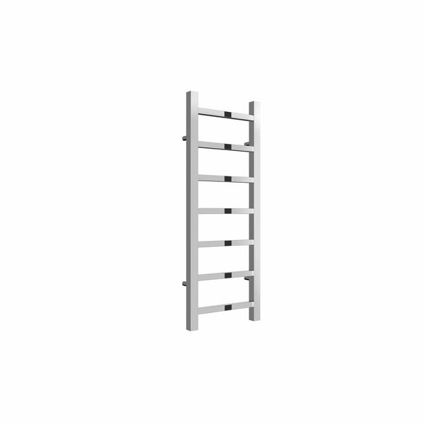 Chrome / 800 x 300 mm Reina Serena Vertical Designer Radiator Chrome & Anthracite
