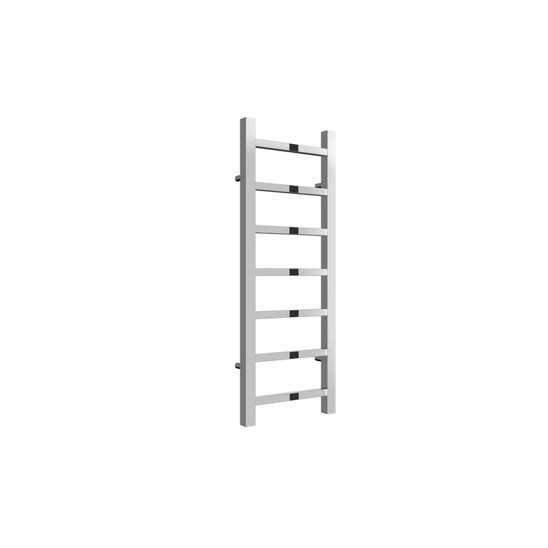 Chrome / 800 x 300 mm Reina Serena Vertical Designer Radiator Chrome & Anthracite