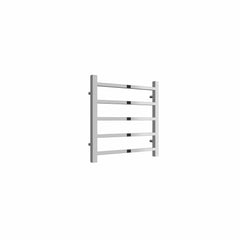 Chrome / 500 x 500 mm Reina Serena Vertical Designer Radiator Chrome & Anthracite