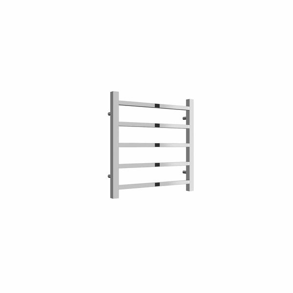 Chrome / 500 x 500 mm Reina Serena Vertical Designer Radiator Chrome & Anthracite