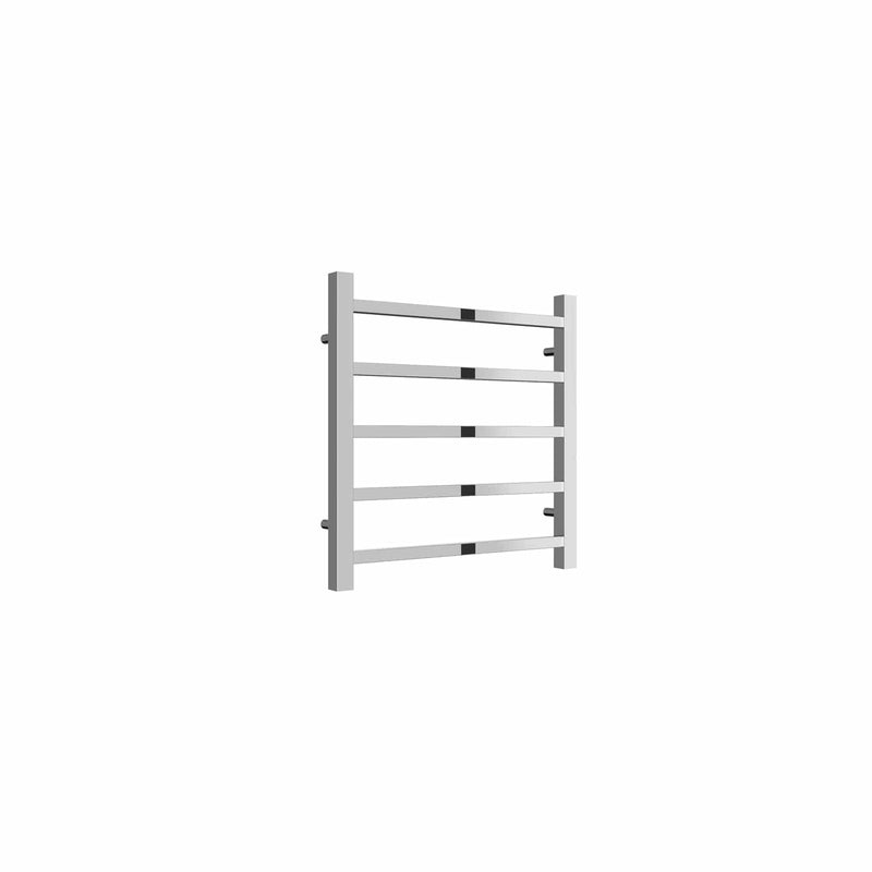Chrome / 500 x 500 mm Reina Serena Vertical Designer Radiator Chrome & Anthracite