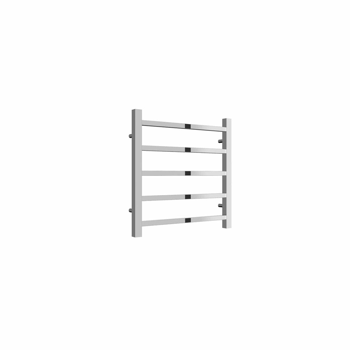 Chrome / 500 x 500 mm Reina Serena Vertical Designer Radiator Chrome & Anthracite