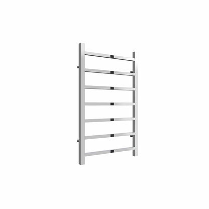 Chrome / 800 x 500 mm Reina Serena Vertical Designer Radiator Chrome & Anthracite