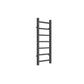 Anthracite / 800 x 300 mm Reina Serena Vertical Designer Radiator Chrome & Anthracite
