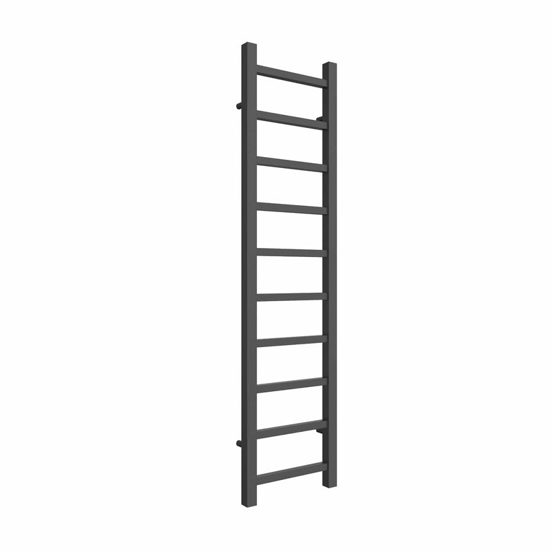 Anthracite / 1200 x 300 mm Reina Serena Vertical Designer Radiator Chrome & Anthracite