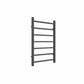 Anthracite / 800 x 500 mm Reina Serena Vertical Designer Radiator Chrome & Anthracite