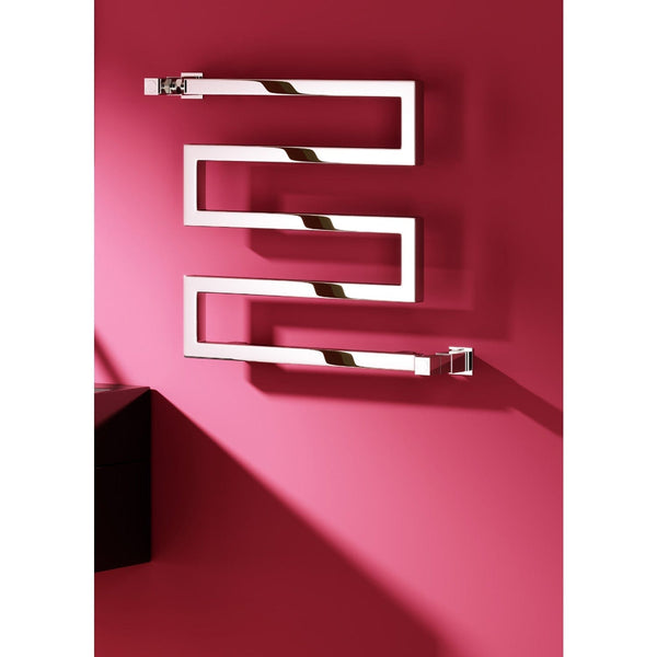 Reina Serpe Mild Steel Chrome & Anthracite Designer Radiator