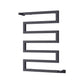 Anthracite / 750 x 500mm Reina Serpe Mild Steel Chrome & Anthracite Designer Radiator
