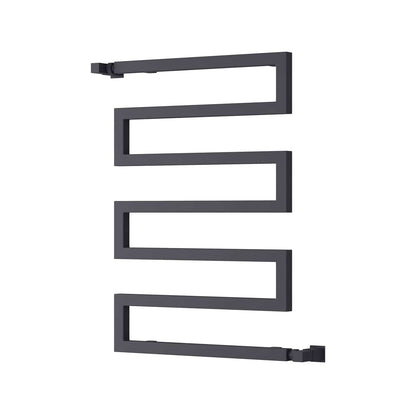 Anthracite / 750 x 500mm Reina Serpe Mild Steel Chrome & Anthracite Designer Radiator