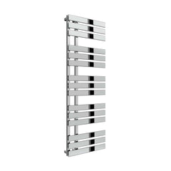 1500 x 500 mm Reina Sesia Designer Vertical Chrome Steel Towel Rail Radiator