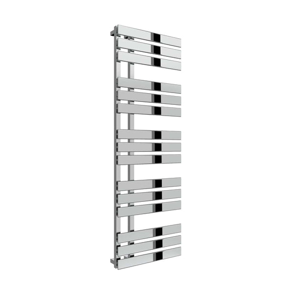 1500 x 500 mm Reina Sesia Designer Vertical Chrome Steel Towel Rail Radiator