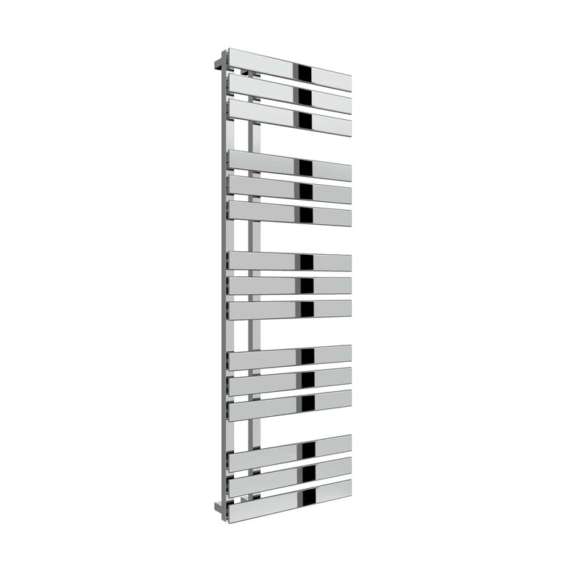 1500 x 500 mm Reina Sesia Designer Vertical Chrome Steel Towel Rail Radiator