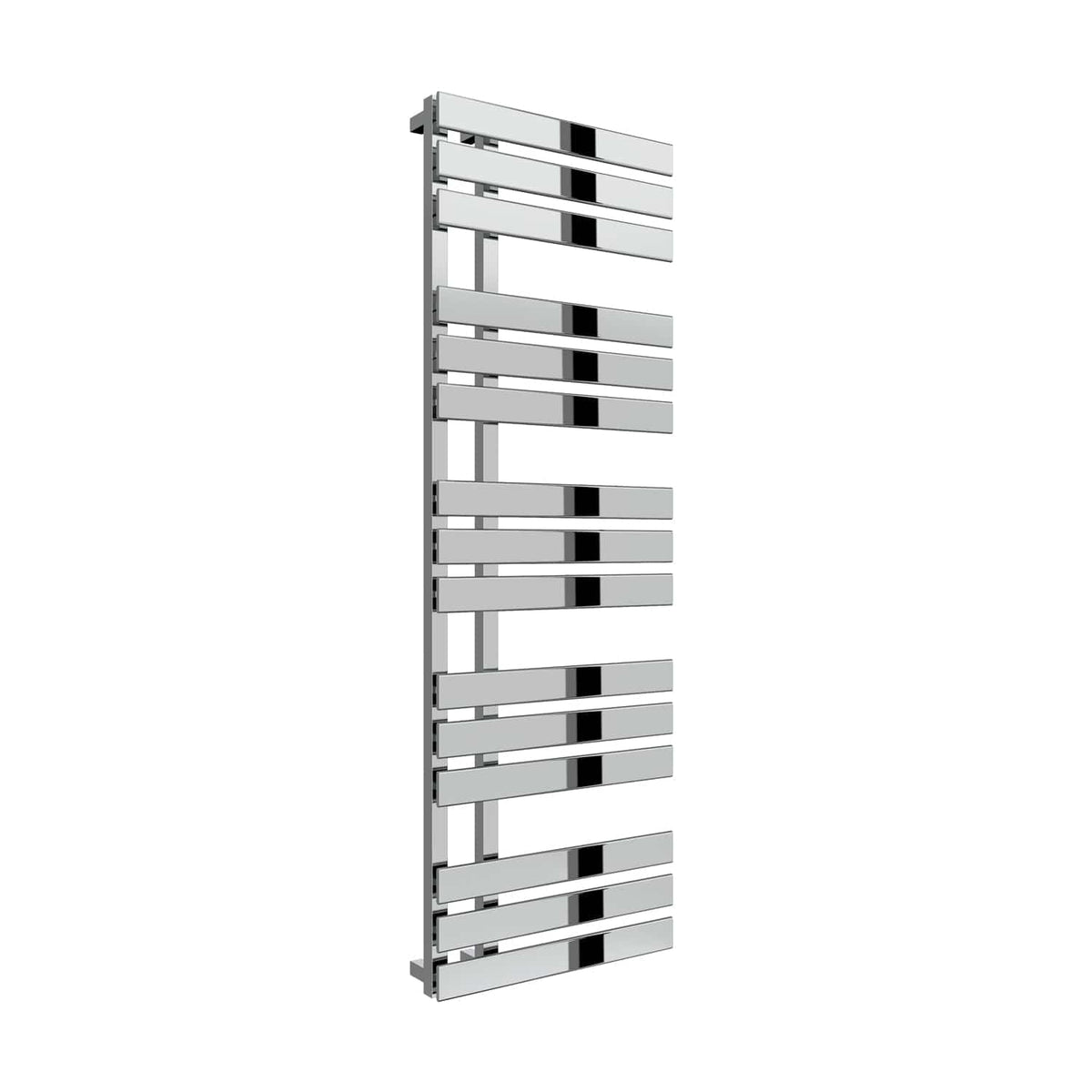 1500 x 500 mm Reina Sesia Designer Vertical Chrome Steel Towel Rail Radiator